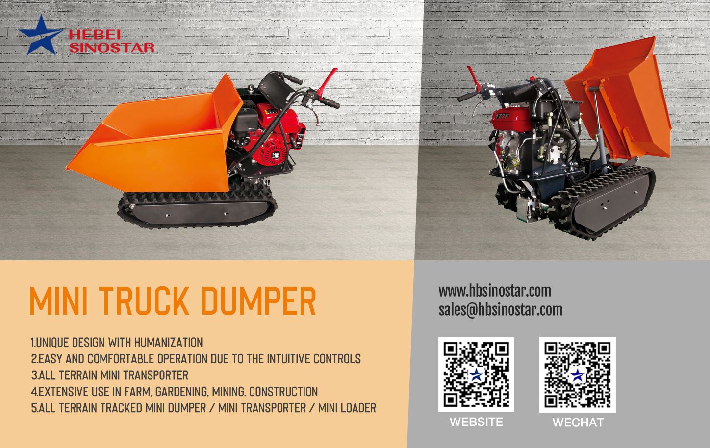 Mini-Truck-Dumper hbsinostar Mini-Truck-Dumper hbsinostar